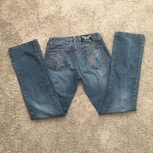 Adorned V Christina Jeans, Women's Size 4